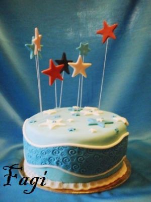 csillagos torta