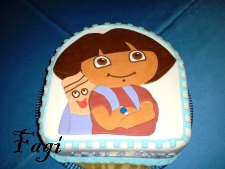 Dóra baba torta