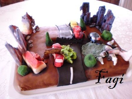 romhalmaz torta
