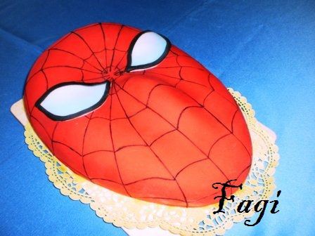 pókember torta