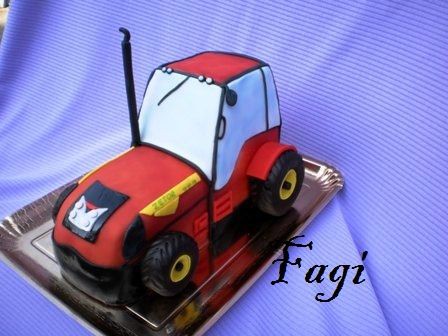 traktor torta
