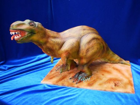 T-Rex cake