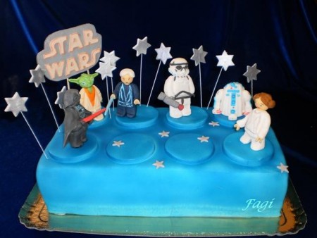 Legó Star Wars cake
