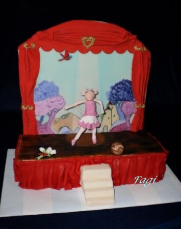Angelina balerina torta