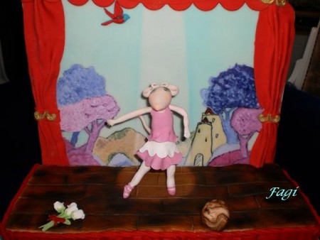 Angelina Ballerina Cake