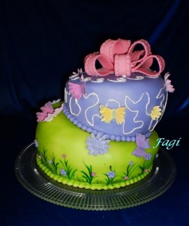 ferde torta topsy turvy