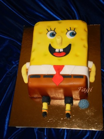 Spongebob cake