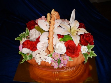 flower cake