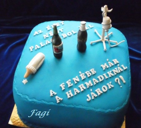 Szülinapi torta férfinek