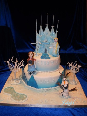 frozen cake