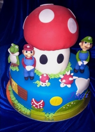 Super marió torta