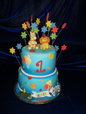 Első szülinapra torta