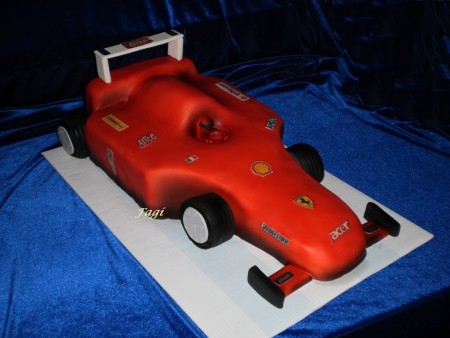 Forma 1 Ferrari torta