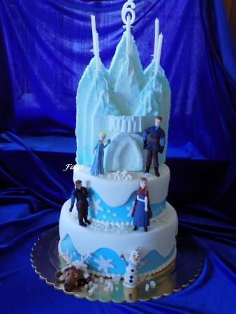 Jégvarázs kastély torta