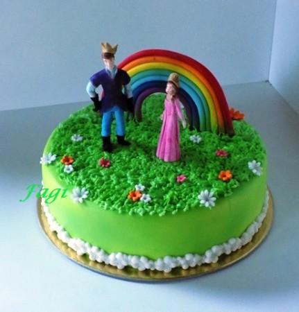 Királylányos torta