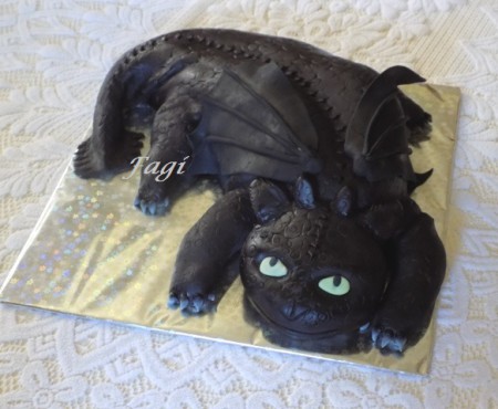 sárkány torta
